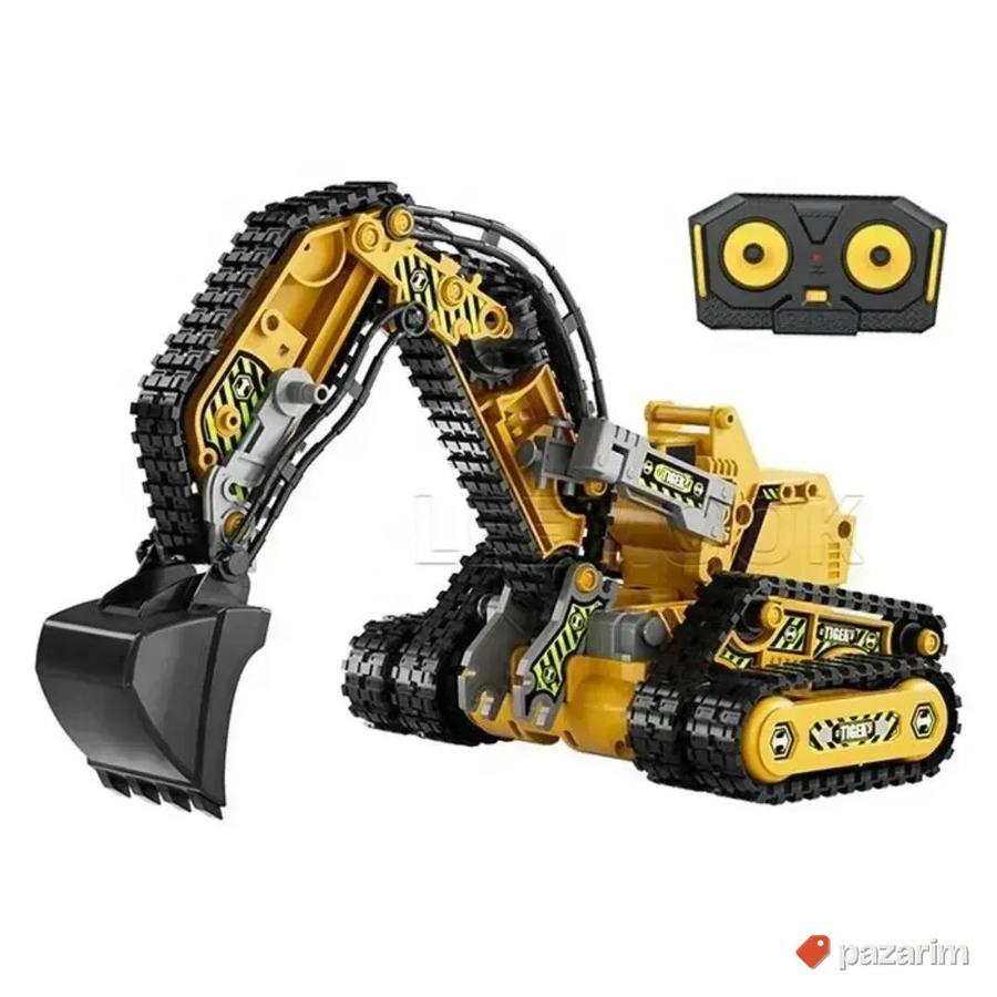 Bager guseničar 4u1 transformers 176 delova + Daljinski 2