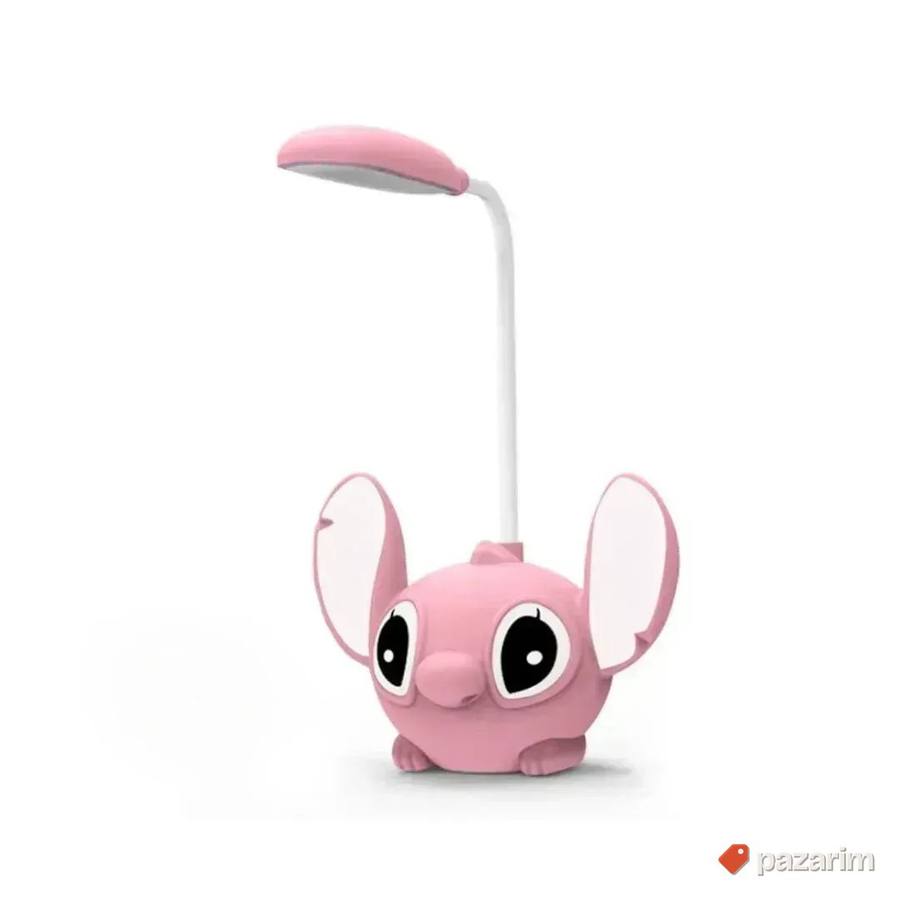 Dečija LED stona lampa STITCH sa rezačem za olovke igračka 8