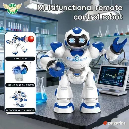 VELIKI Multifunkcionalni robot na daljinski/ Gratis baterije