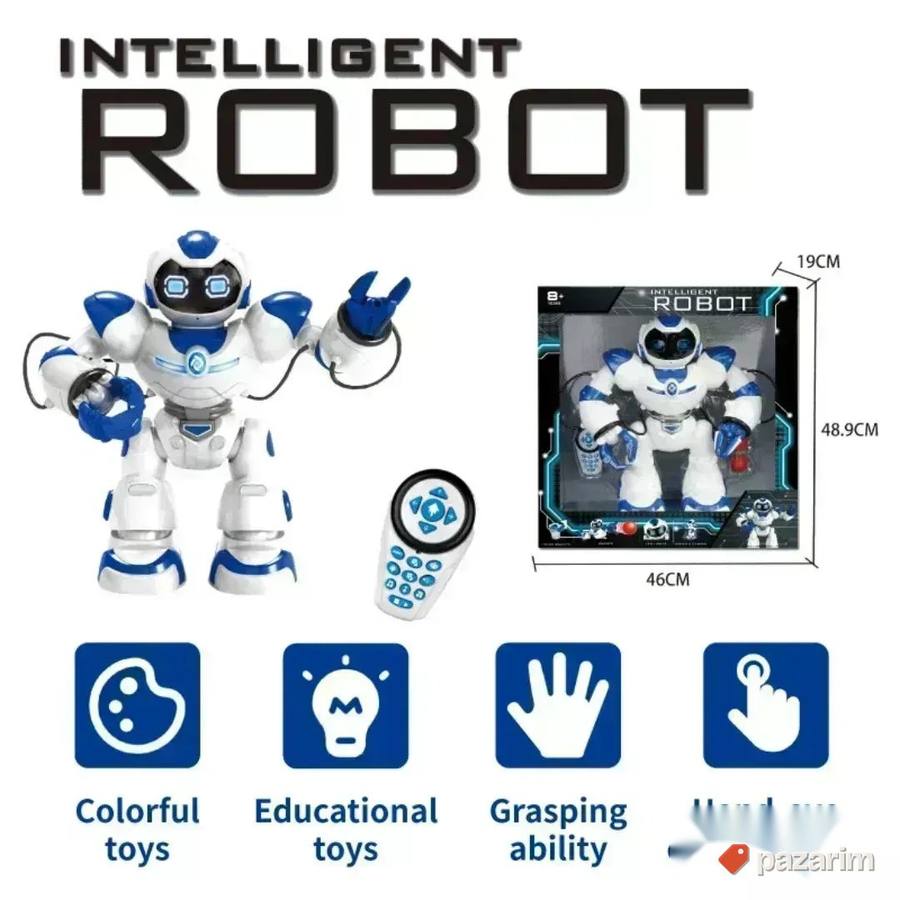 VELIKI Multifunkcionalni robot na daljinski/ Gratis baterije 4