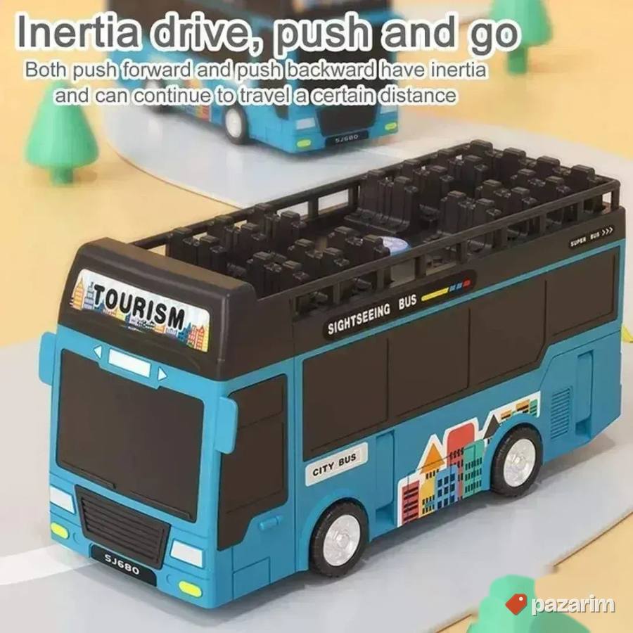 Autobus 2 u1 rasklopiv/ Volan simulator/Dizalica/Platforma 3