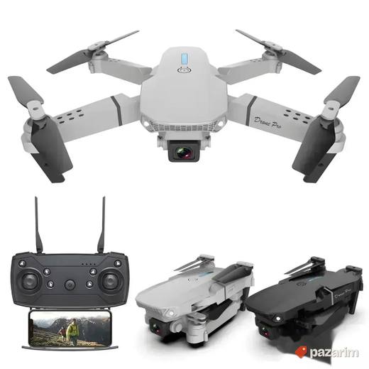 PAMETNI sklopivi DRON W8 sa 2 kamere/ Gratis baterije
