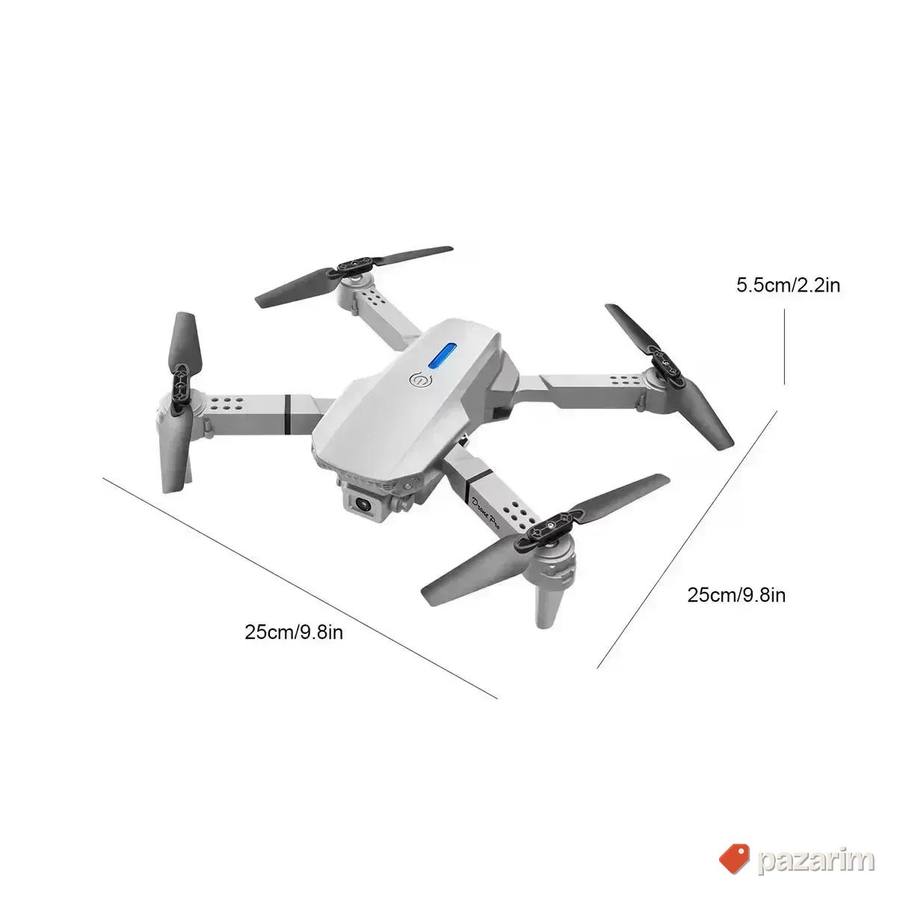 PAMETNI sklopivi DRON W8 sa 2 kamere/ Gratis baterije 4