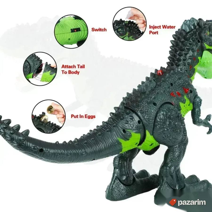 Veliki SPREJ dinosaurus leže3 jaja/ Hoda/ na Daljinski 5