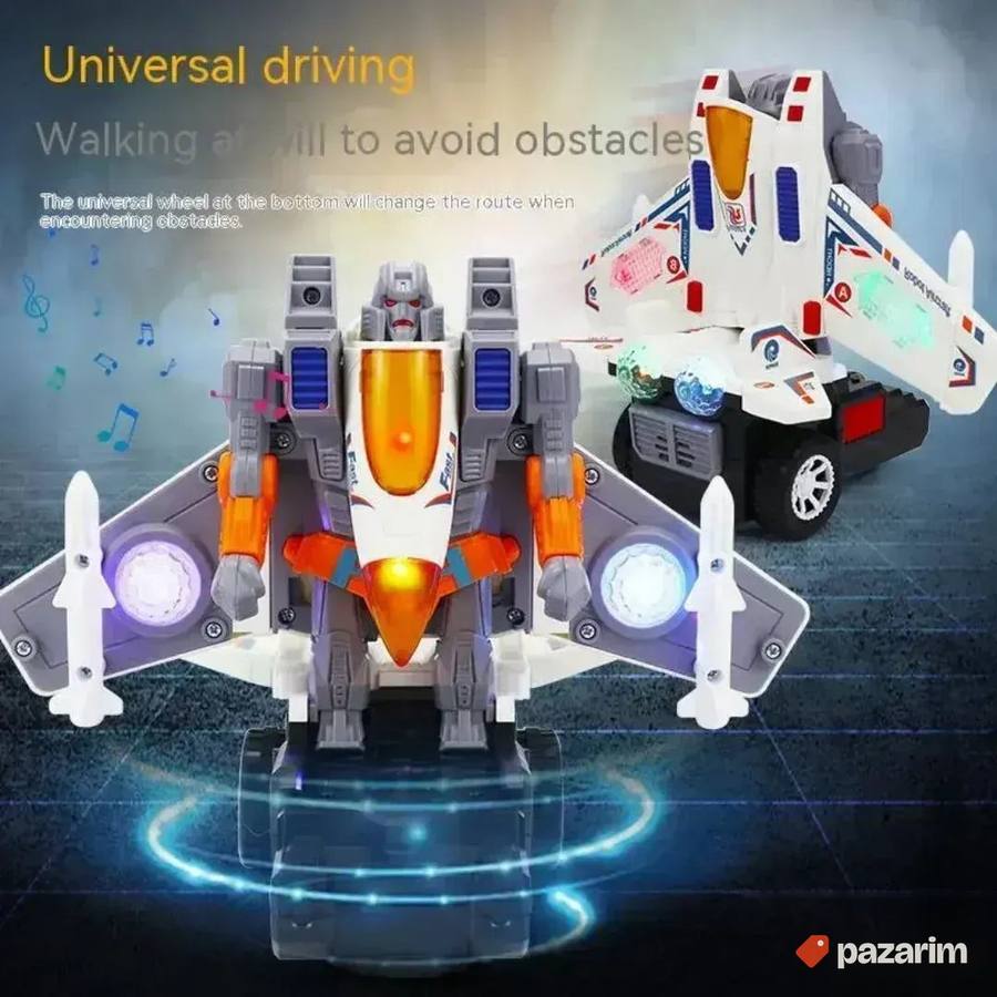 AVION transformers robot 2u1/Gratis baterije igračka 6