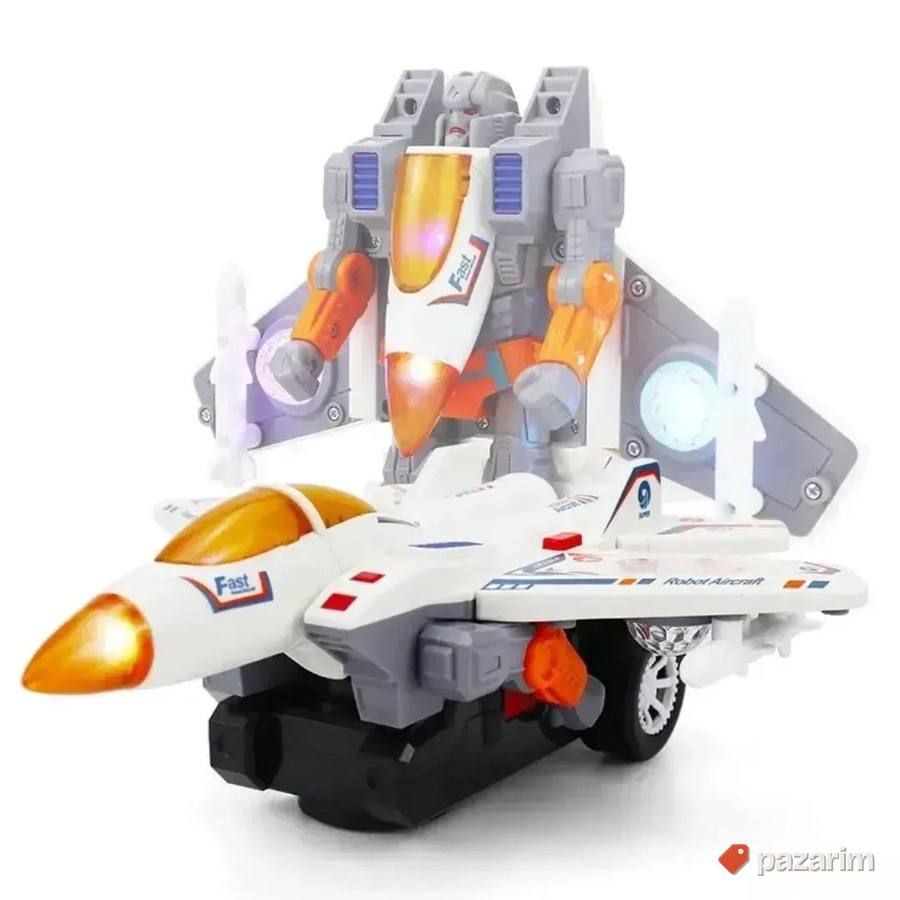 AVION transformers robot 2u1/Gratis baterije igračka 7