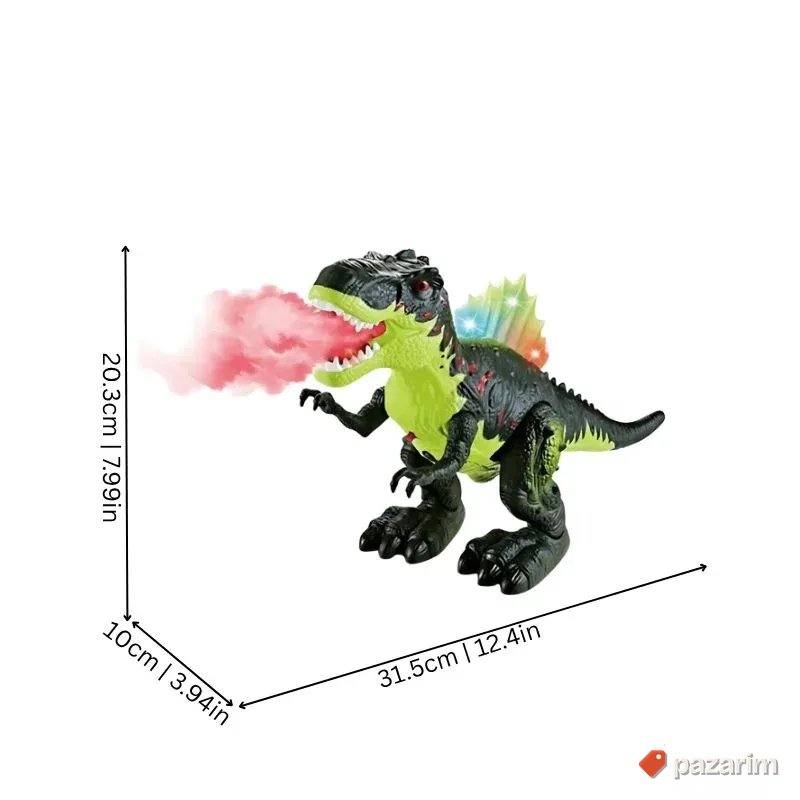 INTERAKTIVNI dinosaurusa bljuje vatru i hoda/ Svetlo i zvuk 6