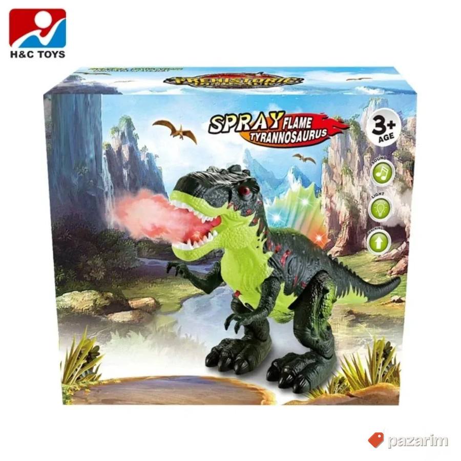 INTERAKTIVNI dinosaurusa bljuje vatru i hoda/ Svetlo i zvuk 7
