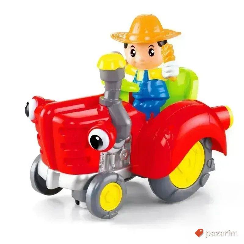 VESELI traktor sa farmerom/ Svetlosno zvučni efekti igračka 3