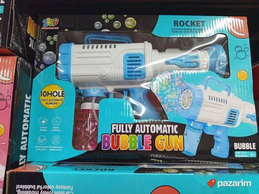 Automatski pištolj sa 10 rupa izbacuje balončiće igračka