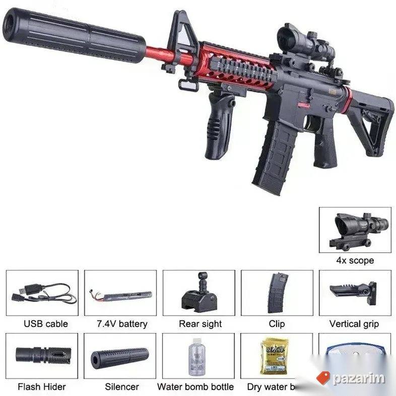 Automatska M4A1 GEL BLASTER puška na vodene kuglice igračka 2