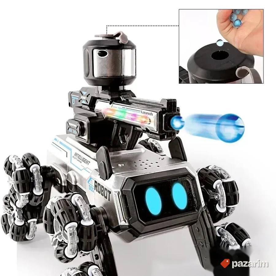 Robot PAS na 8 točkova na vodene gel kuglice+ Daljinski 7