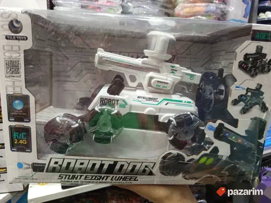 Robot PAS na 8 točkova na vodene gel kuglice+ Daljinski 8