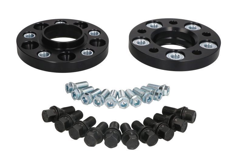 Distanceri 5x120 20mm Ø72,5 Eibach par crni + zavrtnji