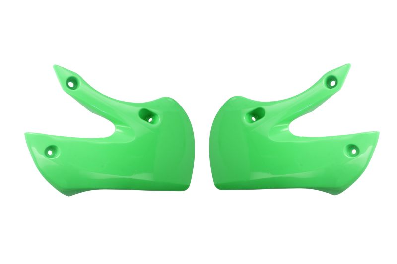 Maske hladnjaka Kawasaki KLX, KX 65/110 2000-23 zelene 1
