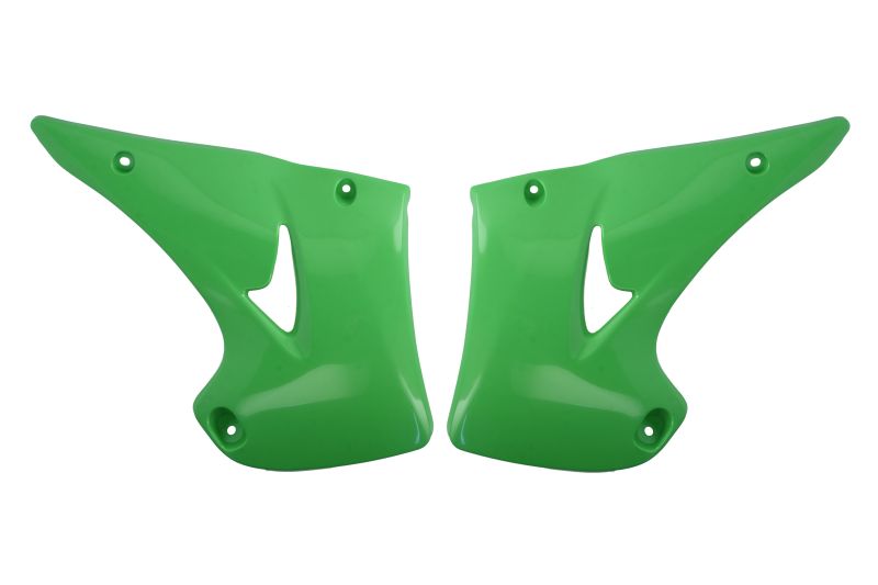 Maske hladnjaka Kawasaki KX 125/250 2003-08 zelene 1