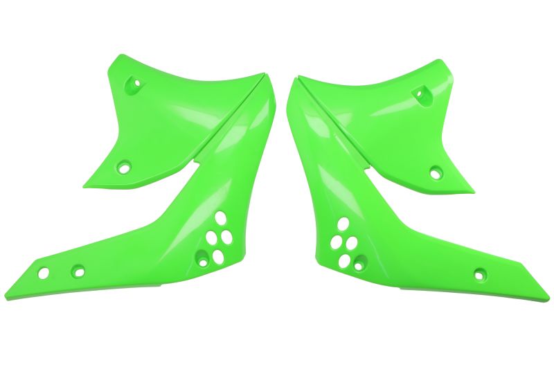 Maske hladnjaka Kawasaki KX 250 2006-08 zelene