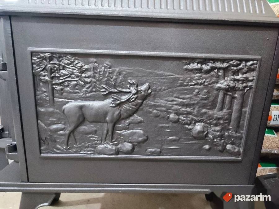 Upland kamin pec plamen od gusa novo 7