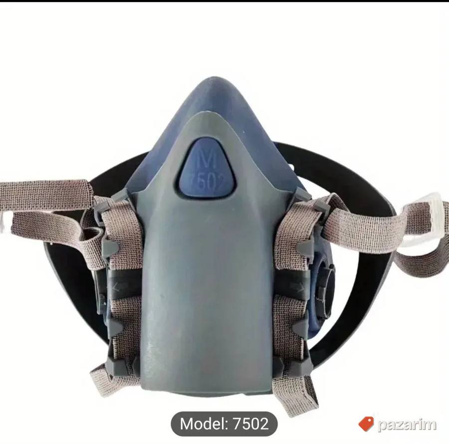Respiratorna maska 7502 3M za farbanje sa naocarima novo 6