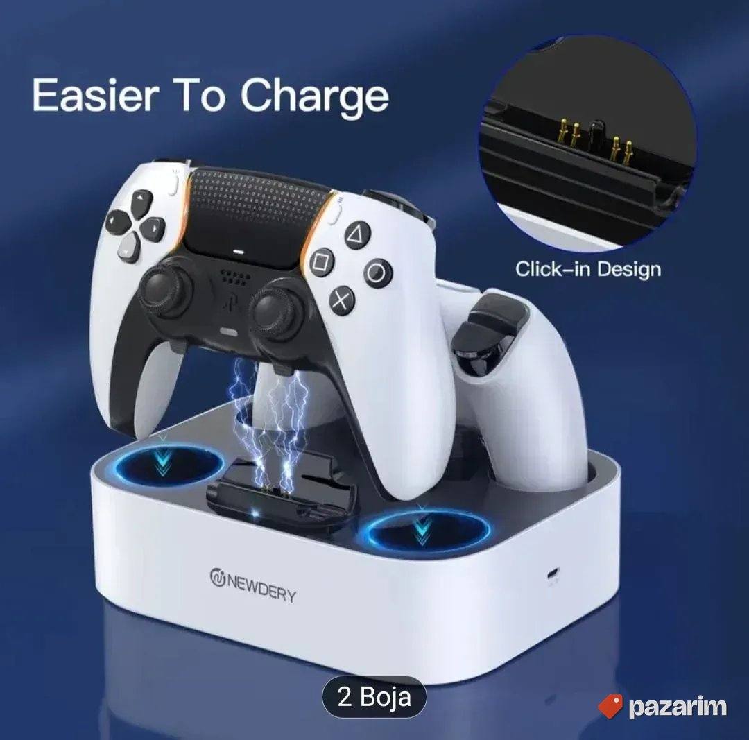 Dupli punjaci za ps5 dzojstik novo sony playstation 5 1
