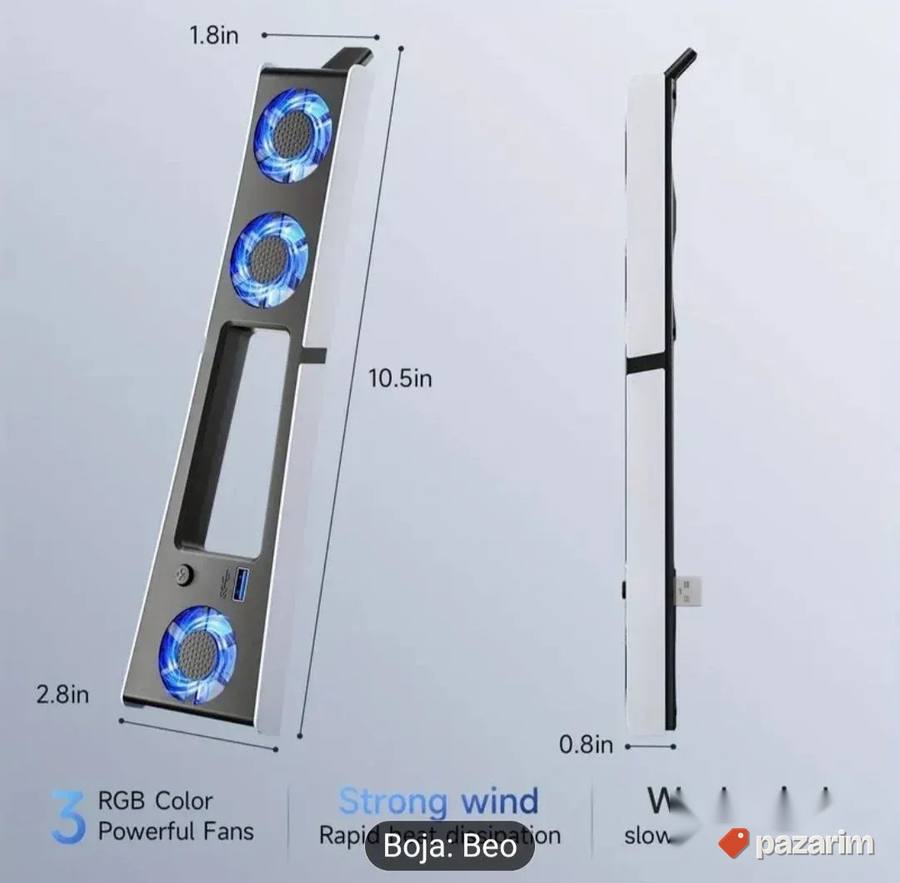 Hladnjak ventilator za ps5 slim playstation novo 4