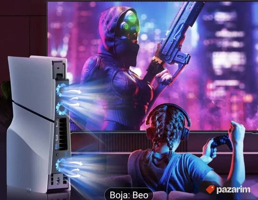 Hladnjak ventilator za ps5 slim playstation novo 6