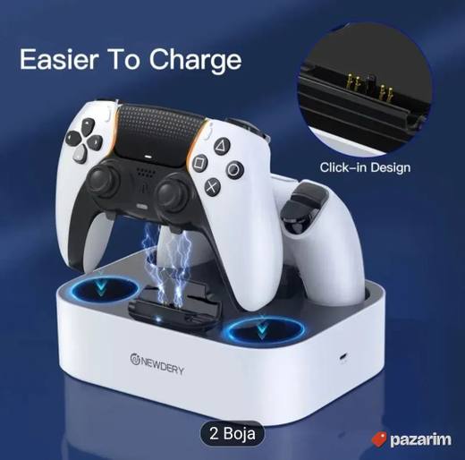 Dupli brzi punjac za ps5 dzojstik sony PlayStation novo