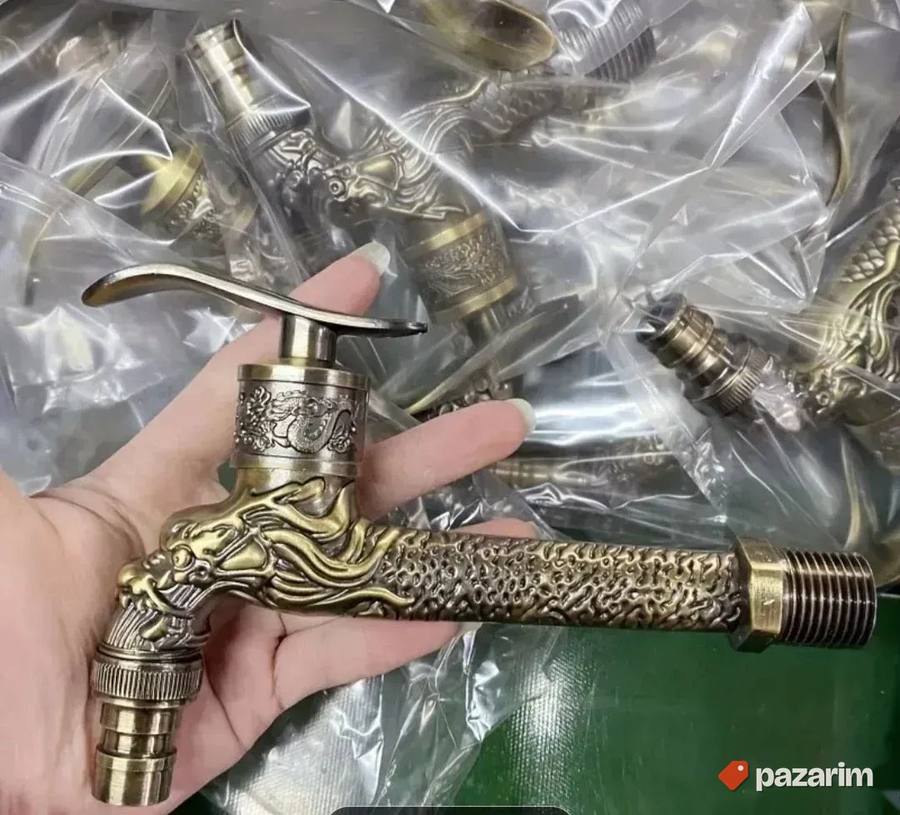 Antik bronzana cesma slavina za bastu dvoriste kupatilo novo 7