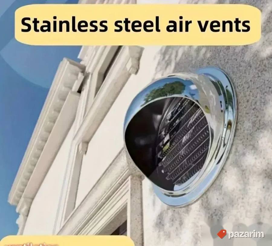 Ventilaciona kapica rozetna inox novo 2