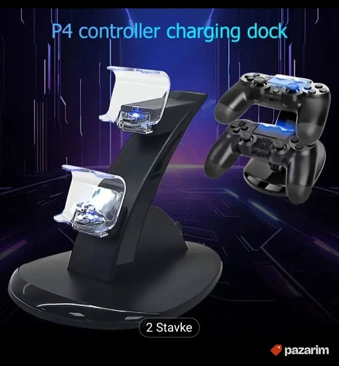 Dupli punjac za dzojstik ps4 Sony PlayStation novo 1