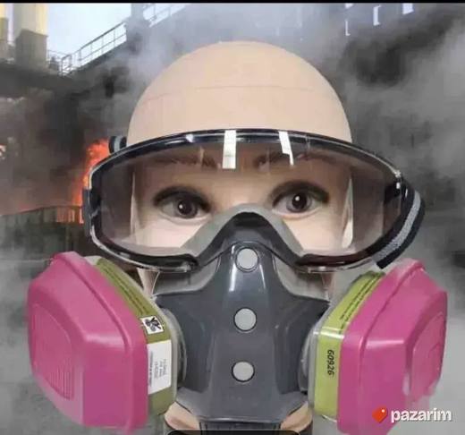 Zastitna maska sa naocarima za 3m filtere