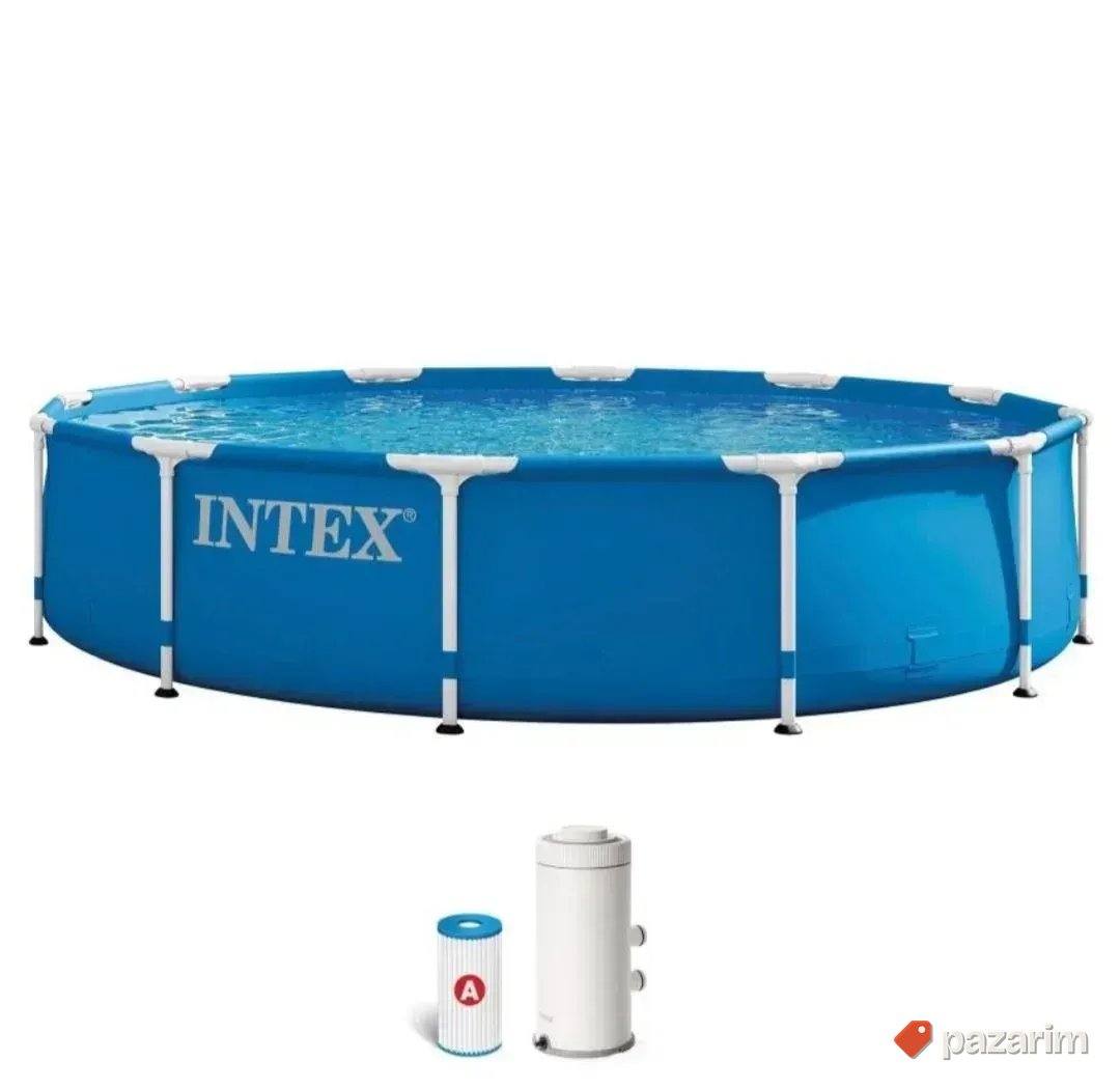 Intex bazen 366x76 sa pumpom novo nekorisceno 1