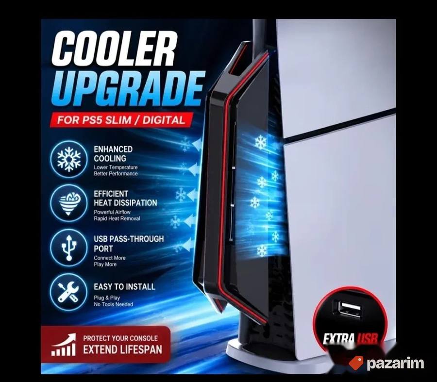 Ps5 hladnjak ventilator novo 6