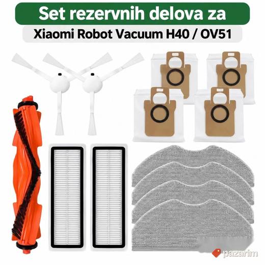 Set rezervih delova za robot usisivac xiaomi H40 novo