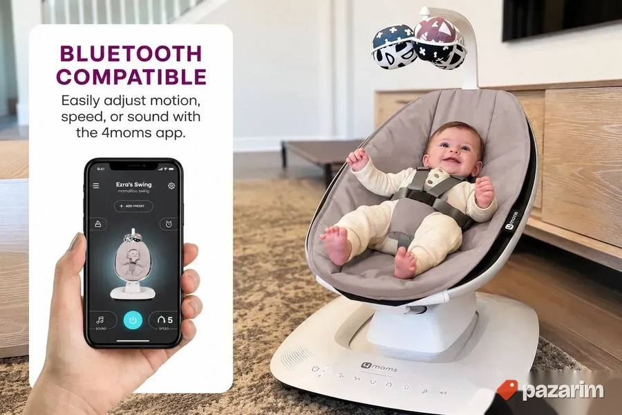 Ljuljaska njihalica 4moms mamaRoo 5.0 za babu 2