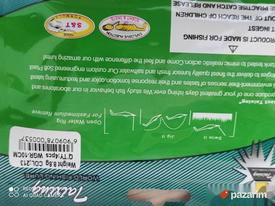 sed duzine 10cm tezina 8,6 gr 6