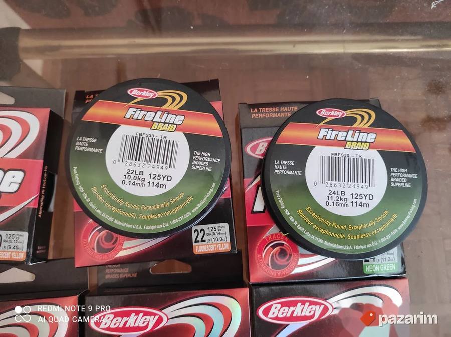 konac fireline 114m 0.12 mm -0.40 mm 4
