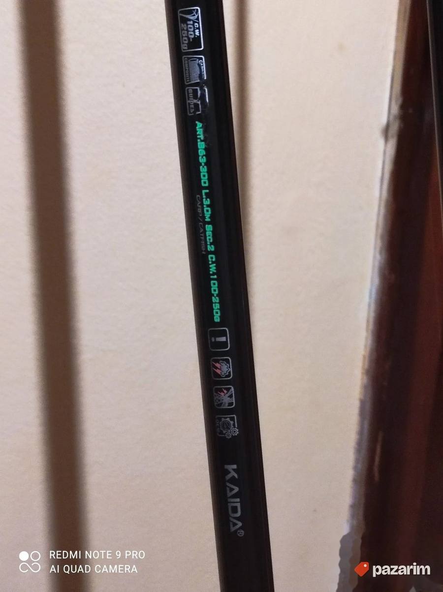 Stap kaida petar pan 100-250 gr 2,7m i 3m cat fich 3