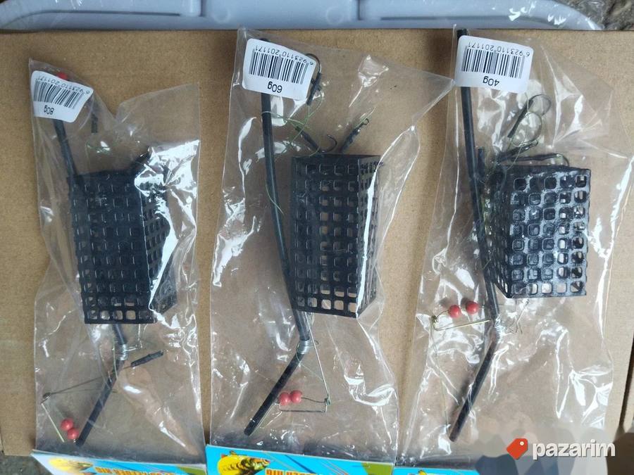 Gotov feder sistem 40,60,80 gr i 2 vezane udice 6