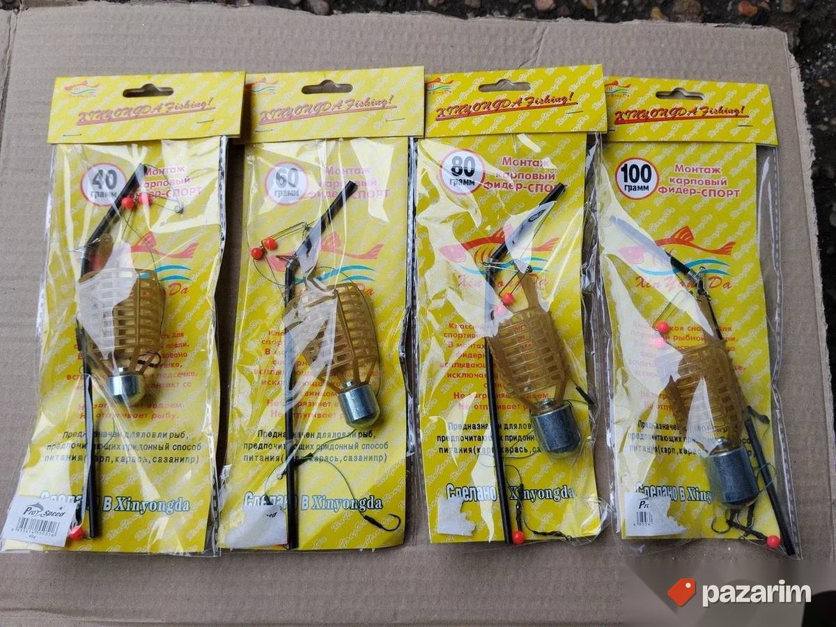 gotov sistem za fider 40,60 ,80,100gr 1