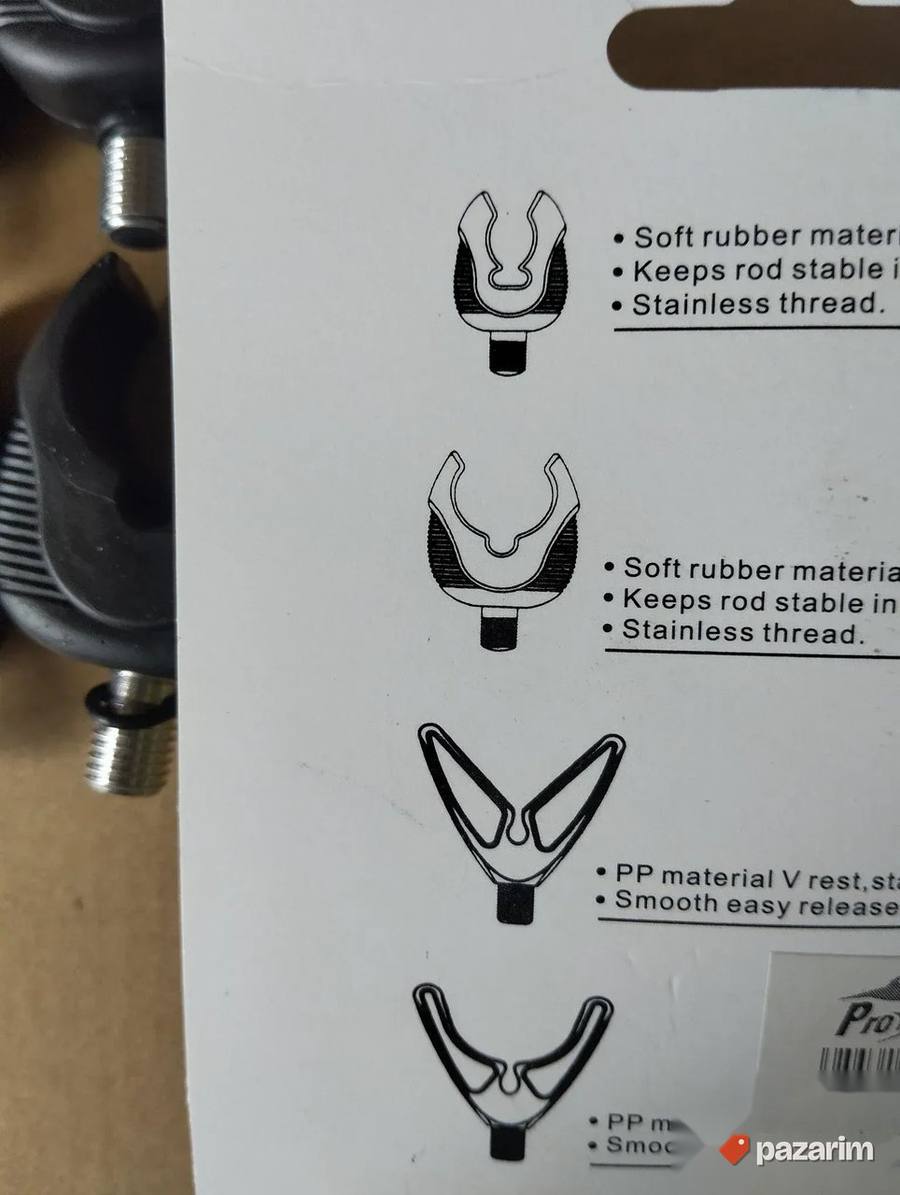 set gumenih drzaca universalan navoj 4