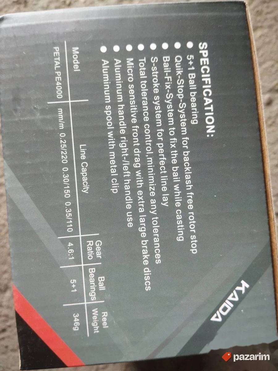 kaida masinice petalPE4000 i 6000 8