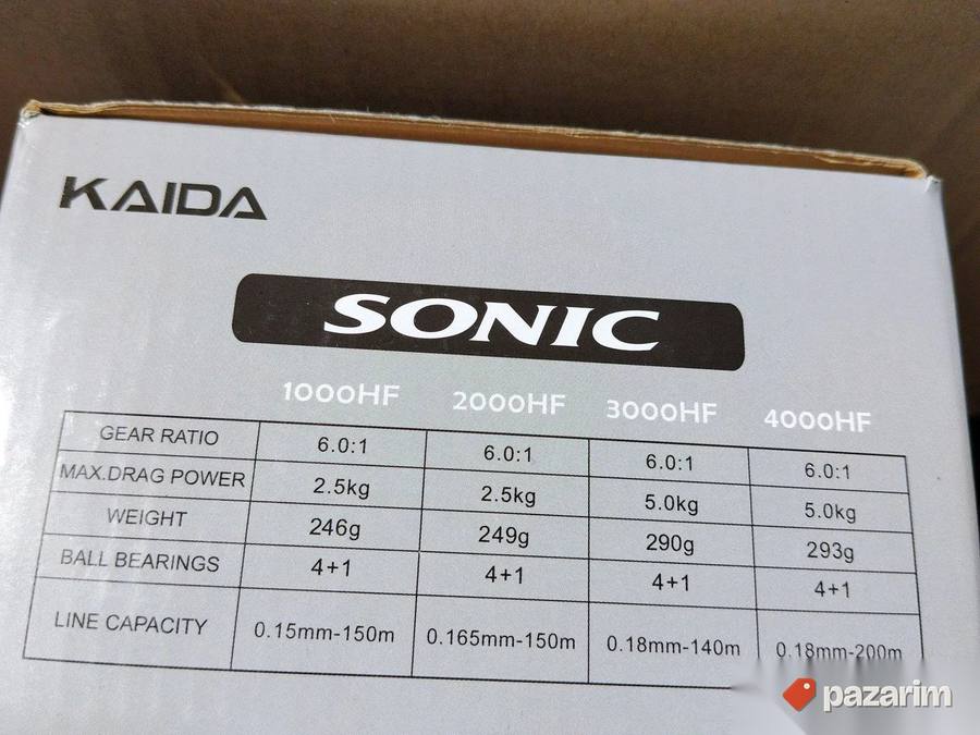 kaida masinica Sonik 4000 5