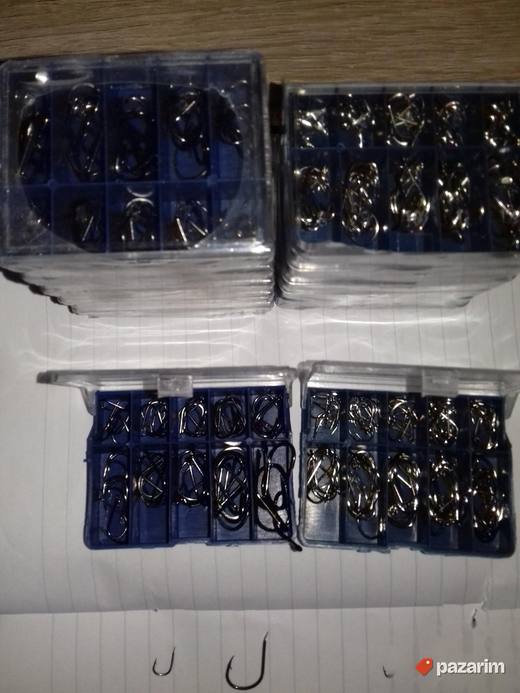 udice razne velicine 90kom