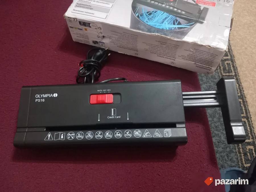 Elektricna SECKALICA za papir Olympia 4