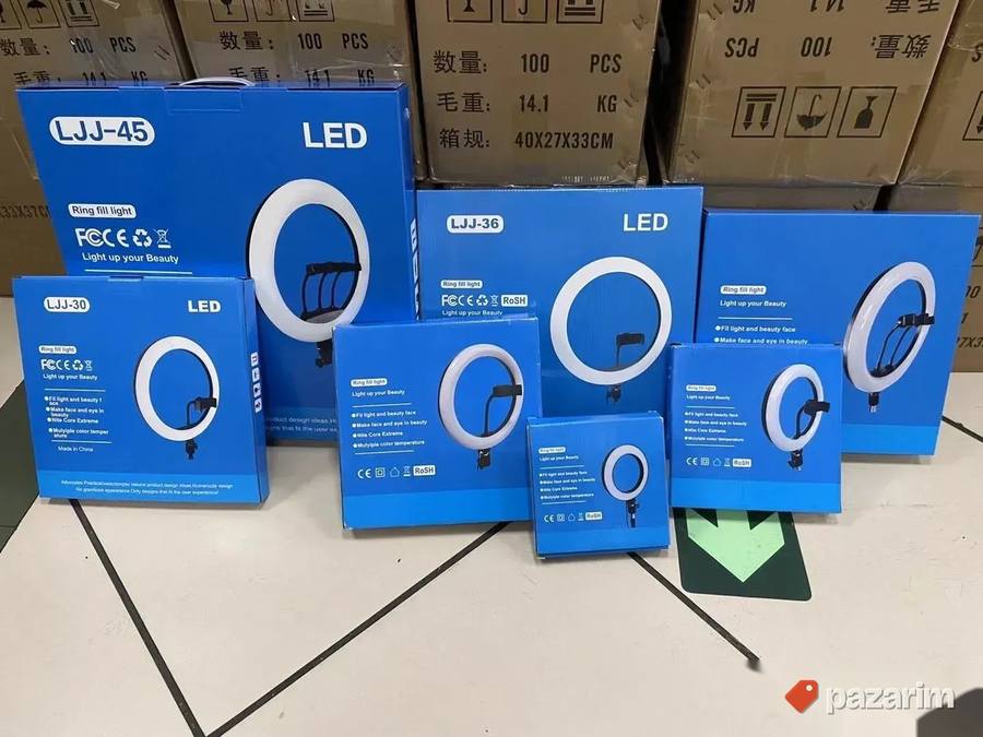 55cm (22 inča) - RING LIGHT sa podesivim stalkom LED Prsten 8