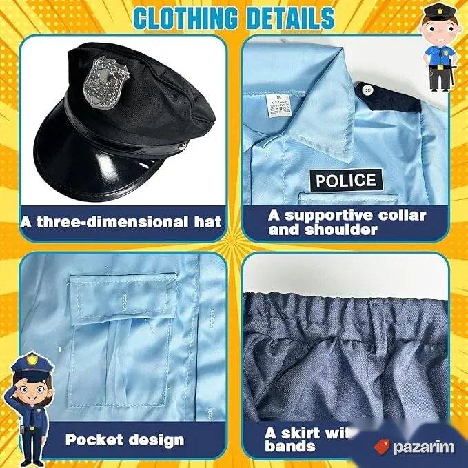 Kostim za decu SET - POLICIJKA + IGRAČKE - dečiji kostim 7