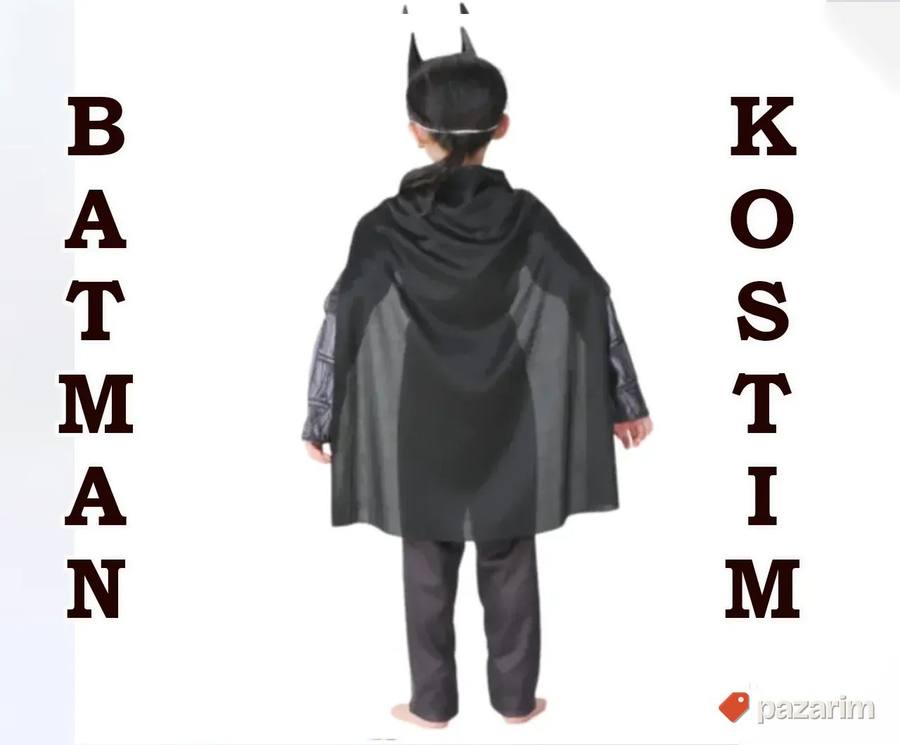 Deciji kostim BATMAN SET + Maska i Plašt - Betmen 3