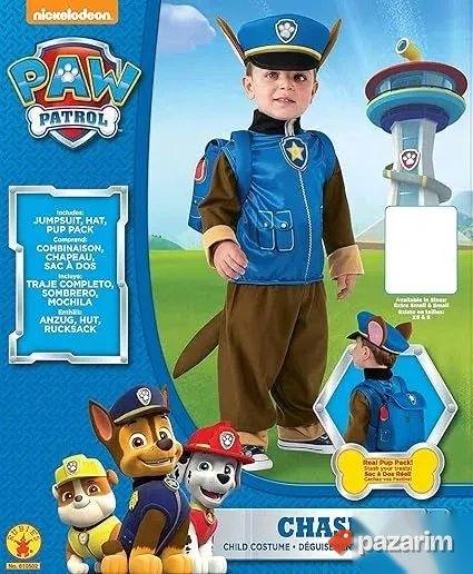 Kostim za decu PAW PATROL SET - Chase - Patrolne šape 3