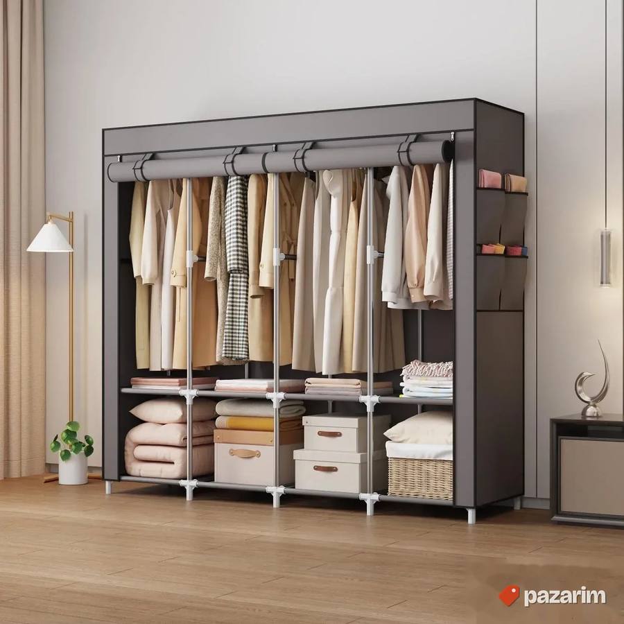 Garderober 170x45x160cm - HIT - montažni prenosni 4